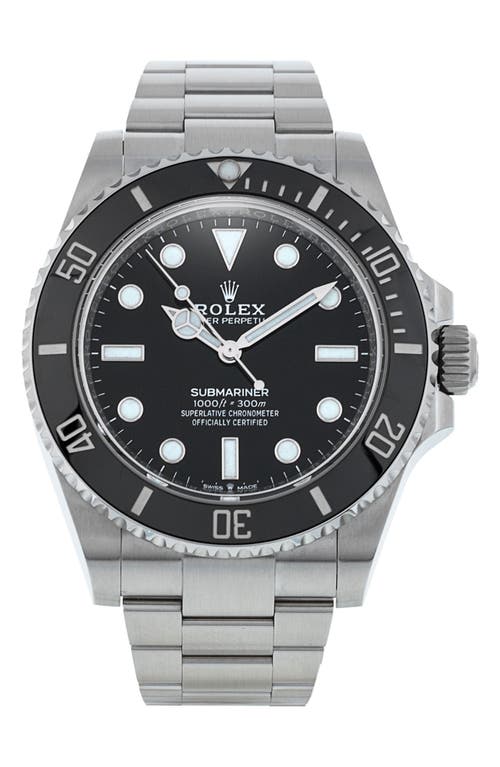Rolex Preowned 2022 Submariner 124060 Automatic Bracelet Watch