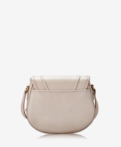 Shop Gigi New York Jenni Saddle Bag In Beechwood