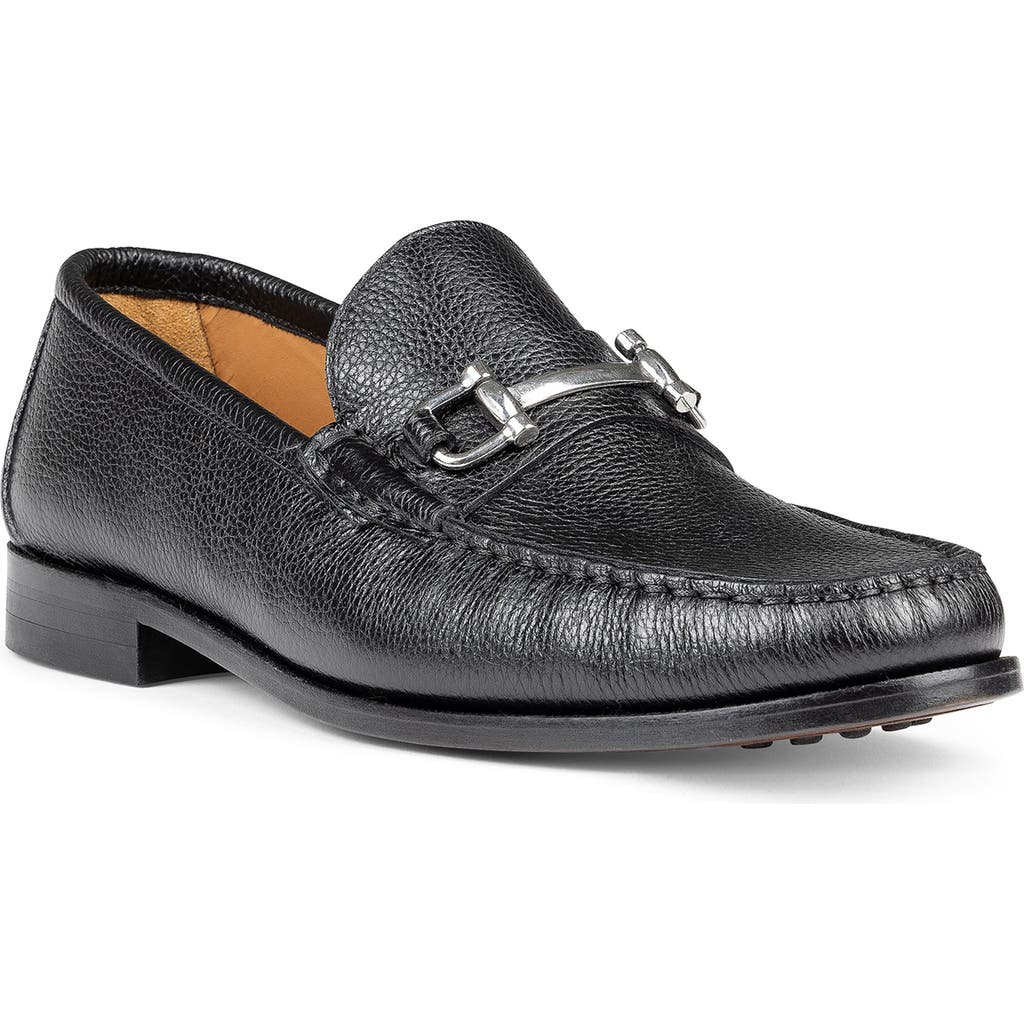 Donald Pliner Evanston Bit Loafer In Black