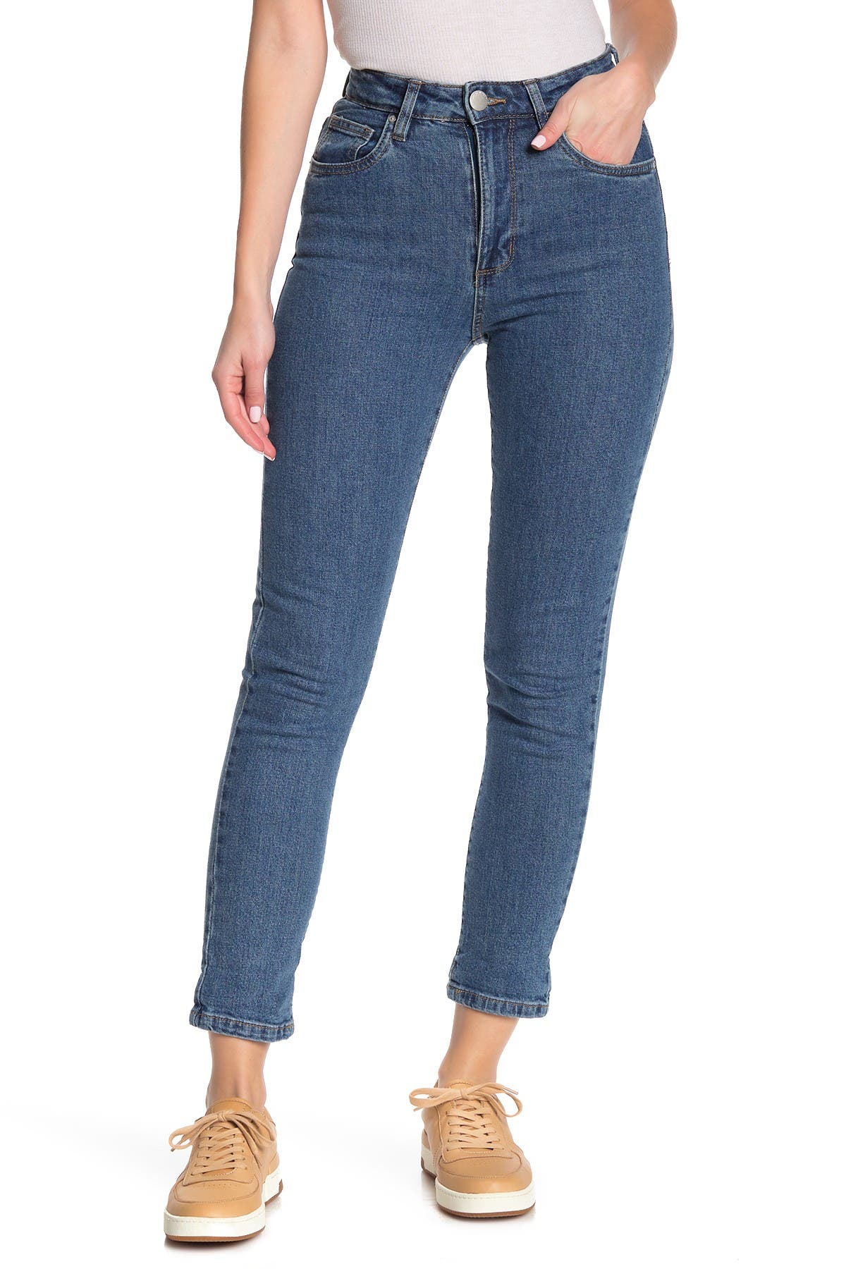 cotton on stretch mom jeans