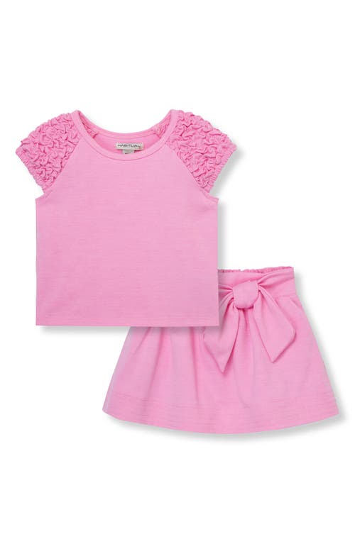 Habitual Top & Skirt Set Pink at Nordstrom,
