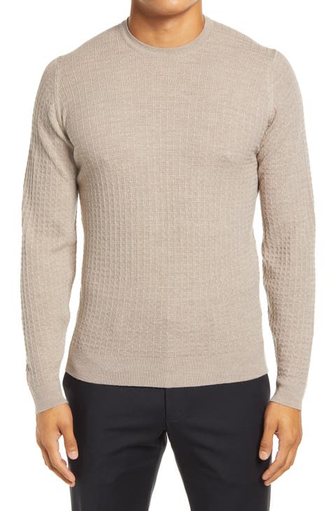 Men's Beige Crewneck Sweaters | Nordstrom