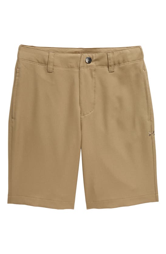 Under Armour Boys' Golf Medal Play Shorts - Little Kid In Canvas