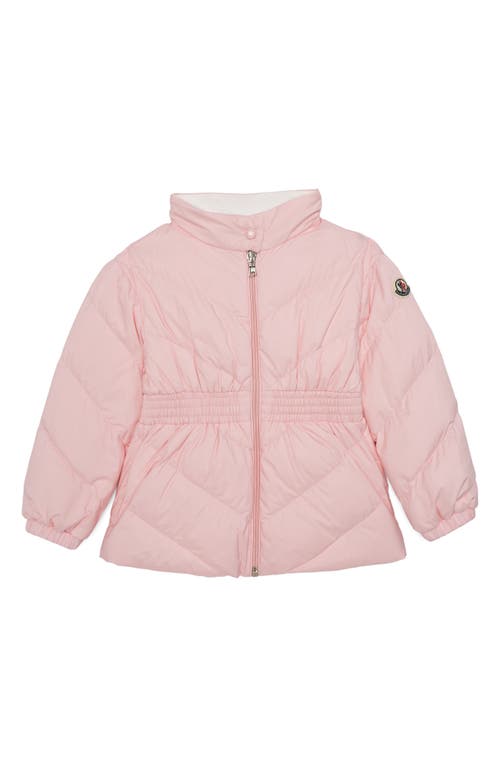 Moncler Kids' Aleen Quilted Down Jacket in Pink at Nordstrom, Size 3Y