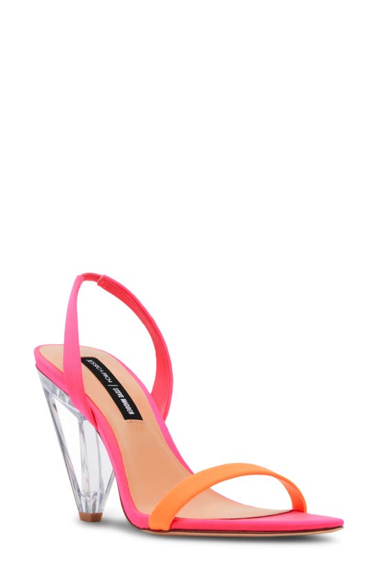 Jessica Rich By Steve Madden Ellie Slingback Sandal In Pink Multi