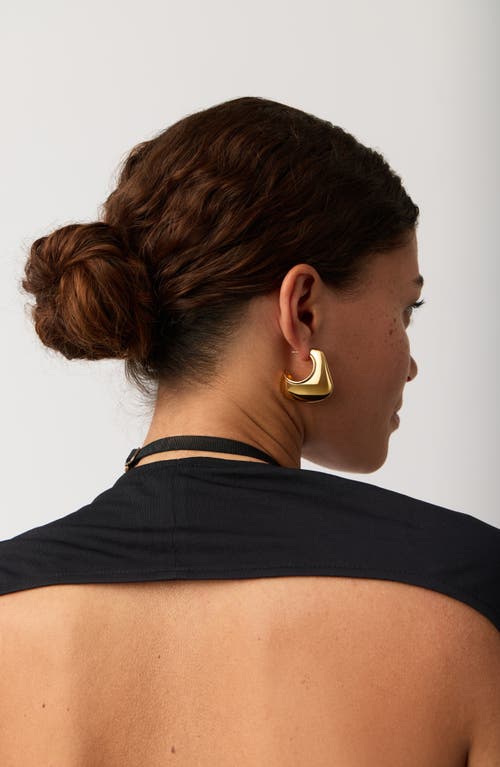 Missoma Volume Hoop Earrings In Gold