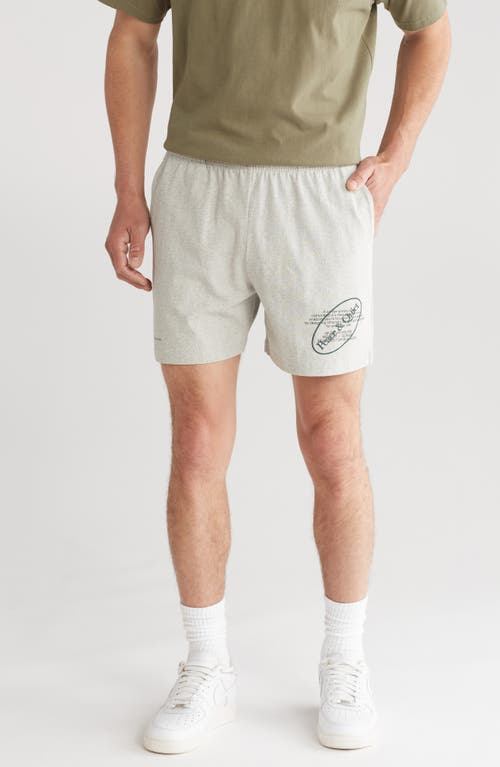 Museum Hours Cotton Sweat Shorts in Heather