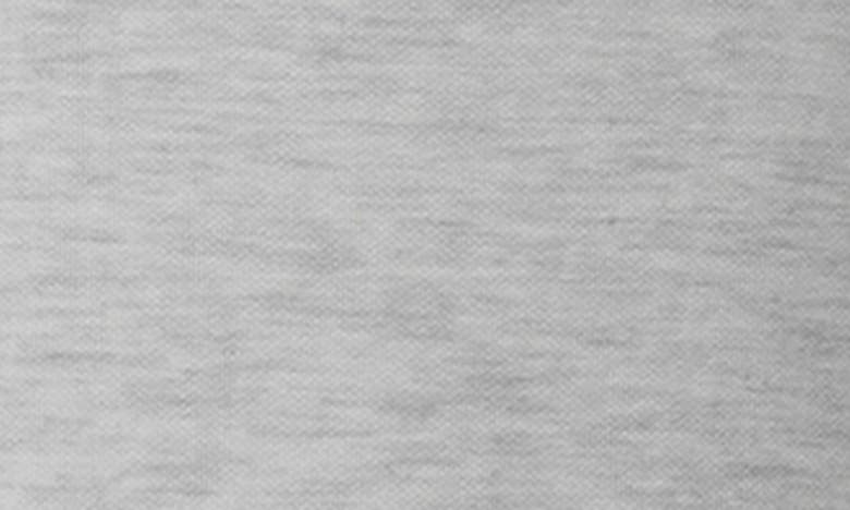 Travis Mathew Skyloft Half Zip Top In Heather Light Grey