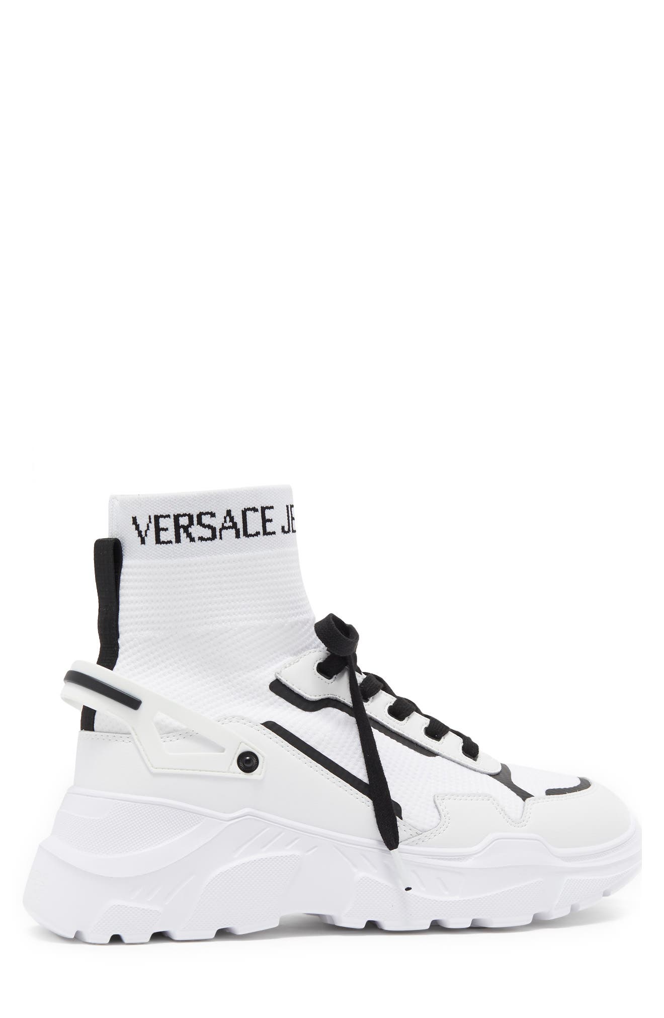 versace jeans high top sneakers