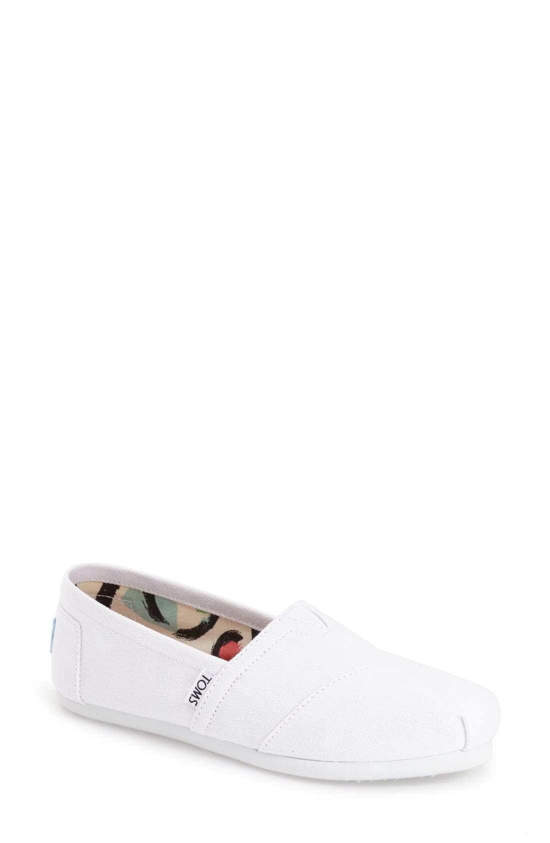 TOMS 'Classic' Canvas SlipOn (Women) Nordstrom