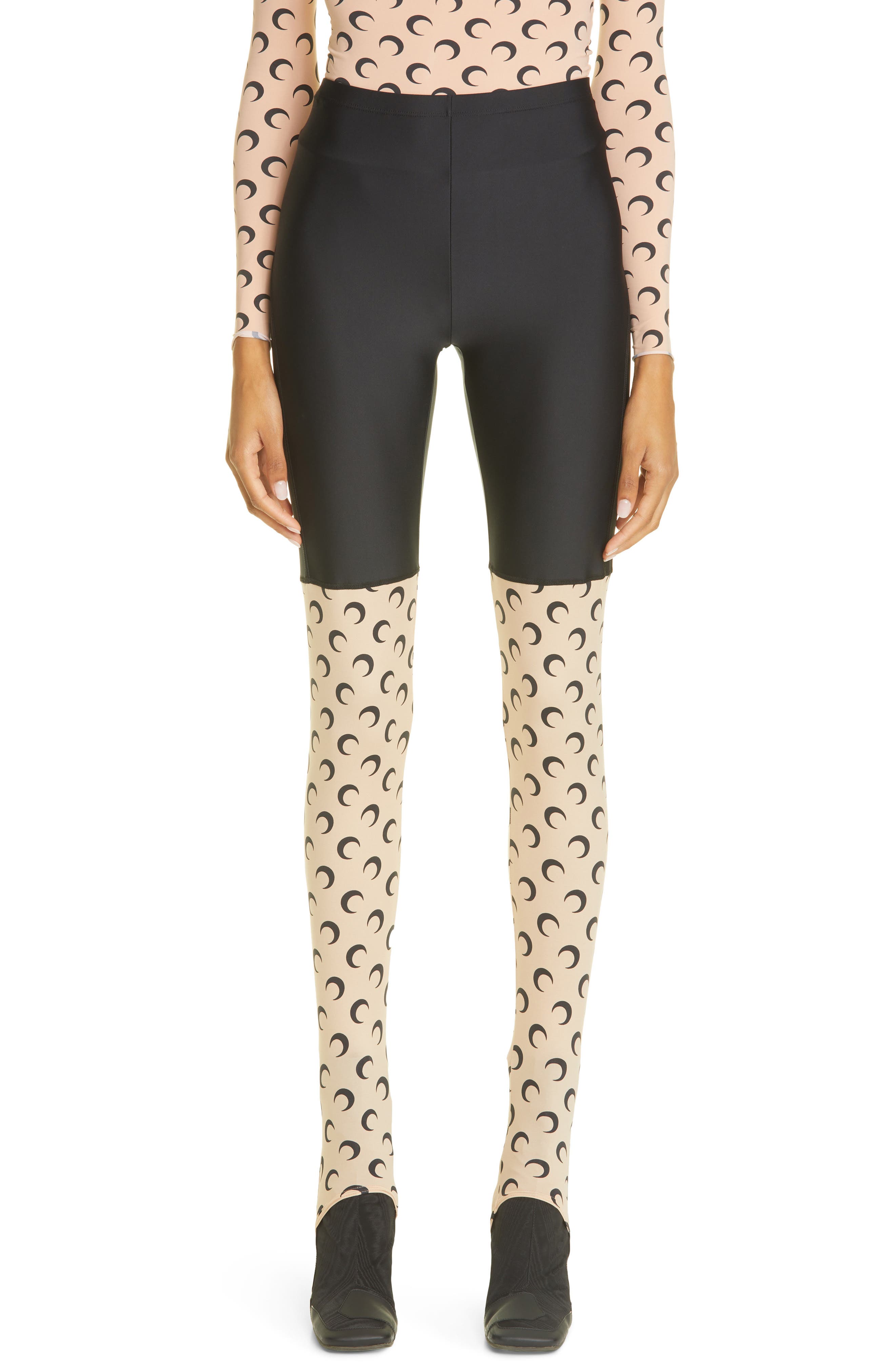 Marine Serre Trompe L'oeil Bike Short 