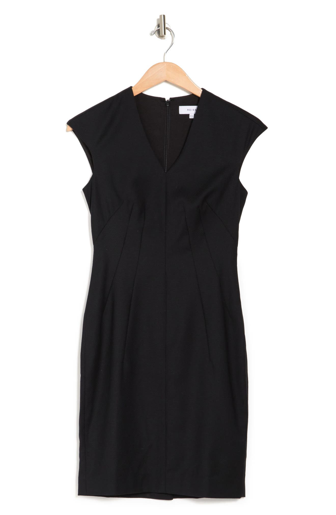 Reiss Hayes Cap Sleeve Tailored Wool 