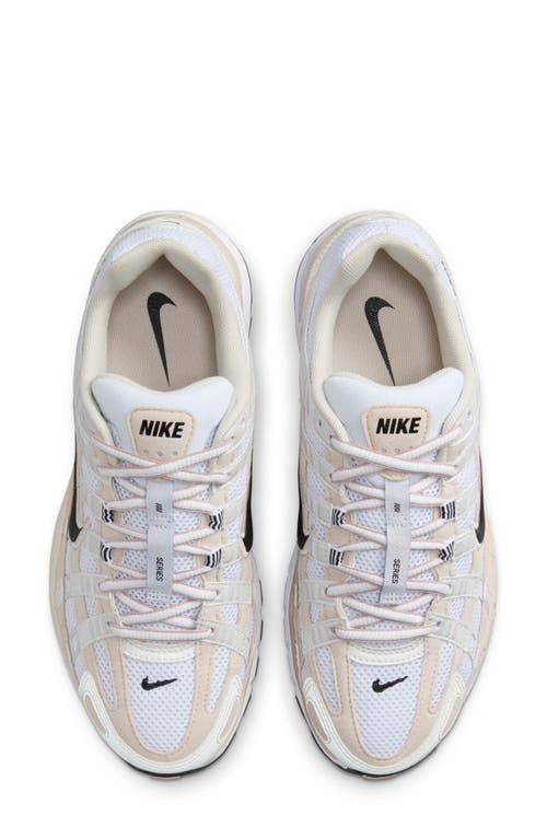 Shop Nike P-6000 Sneaker In Brown/white/black