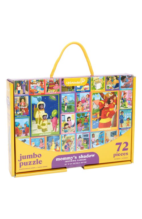 Upbounders Inspiring Careers Mommy's Shadow 72-Piece Puzzle in Multi at Nordstrom