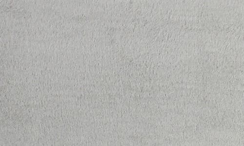 Melange Home Silk Charmeuse Border Throw Blanket In Gray