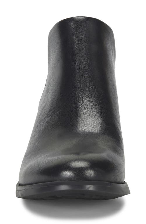 Söfft Angelica Womens Leather Almond Toe Shooties In Black