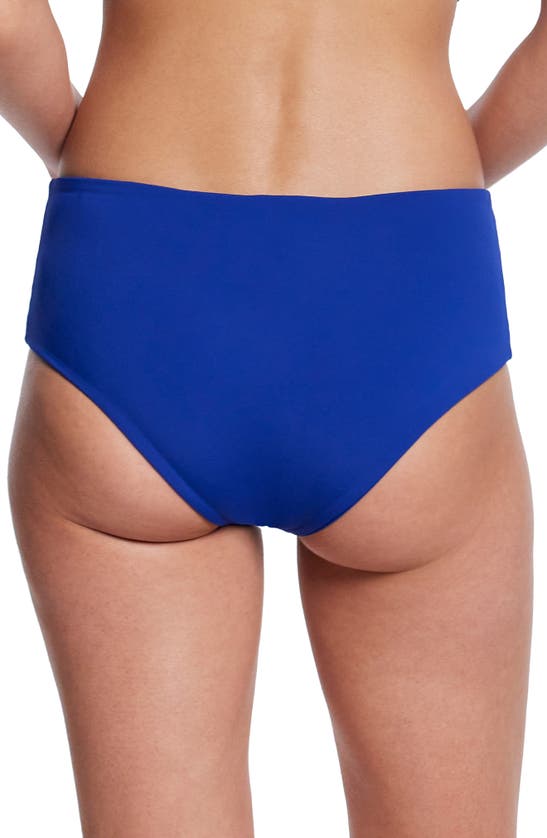 Shop Hanky Panky Boyshorts Bikini Bottoms In Poolside Blue Solid