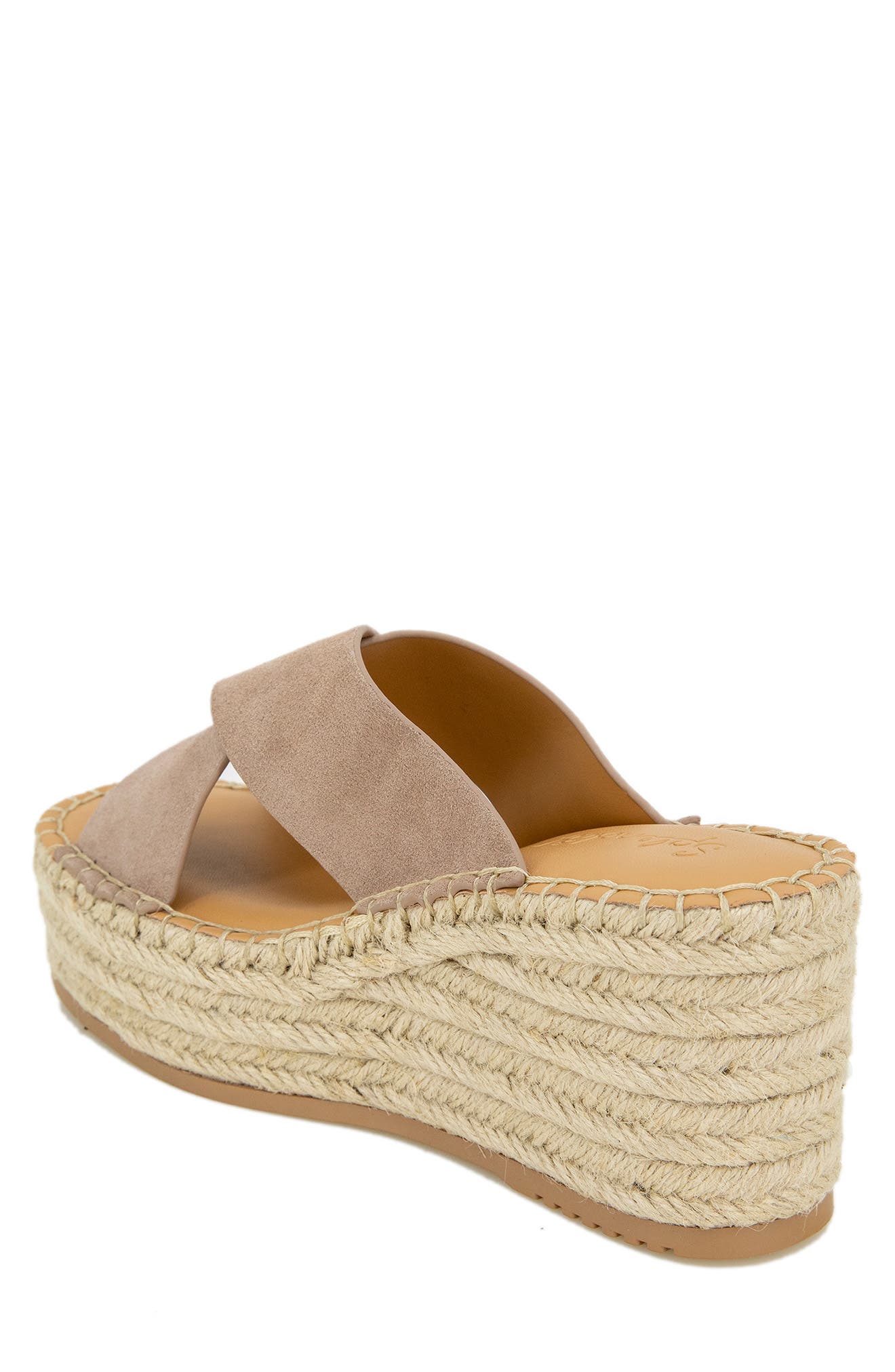 Splendid Lanie Suede Espadrille Wedge 