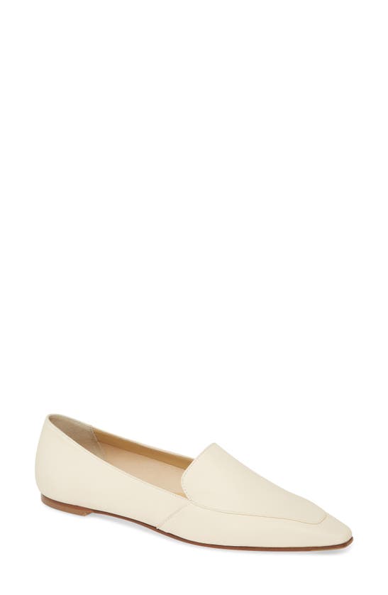 Aeyde Aurora Flat In Creamy Leather