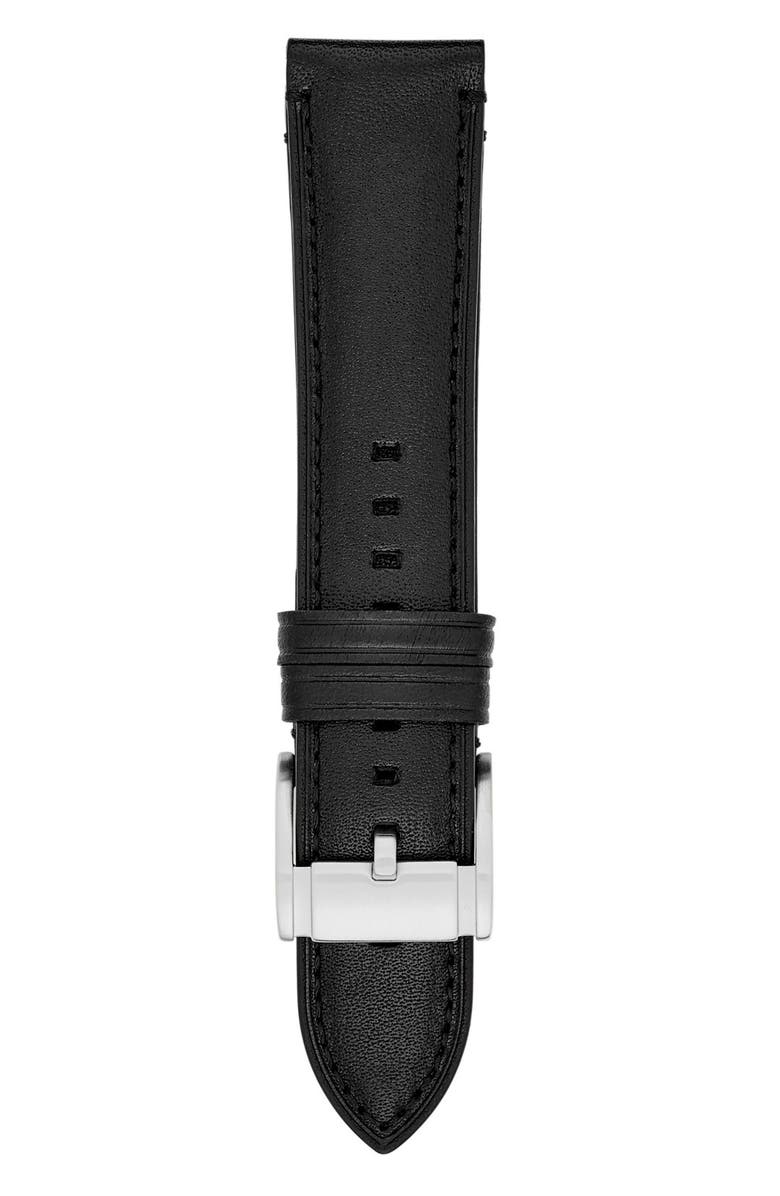 Fossil 22mm Leather Watch Strap | Nordstrom