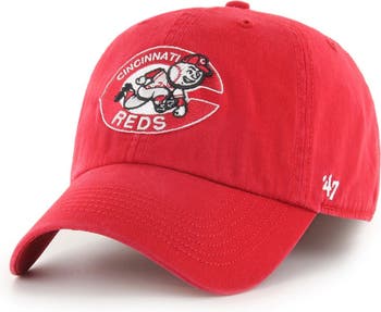 Men's '47 Red Cincinnati Reds Cooperstown Collection Franchise Logo Fitted  Hat