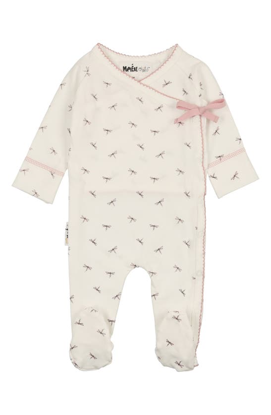 Maniere Dainty Dragonfly Footie In White