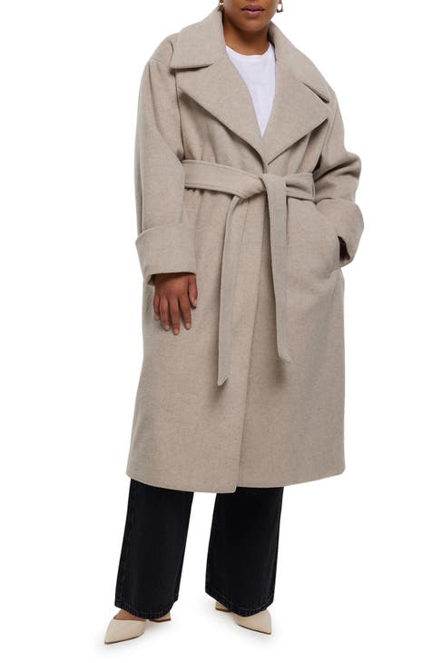 Hooded Wrap Coat - Ready to Wear