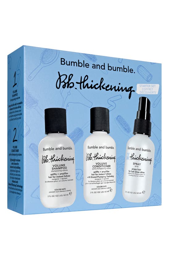 Shop Bumble And Bumble Thickening Starter Set $48 Value