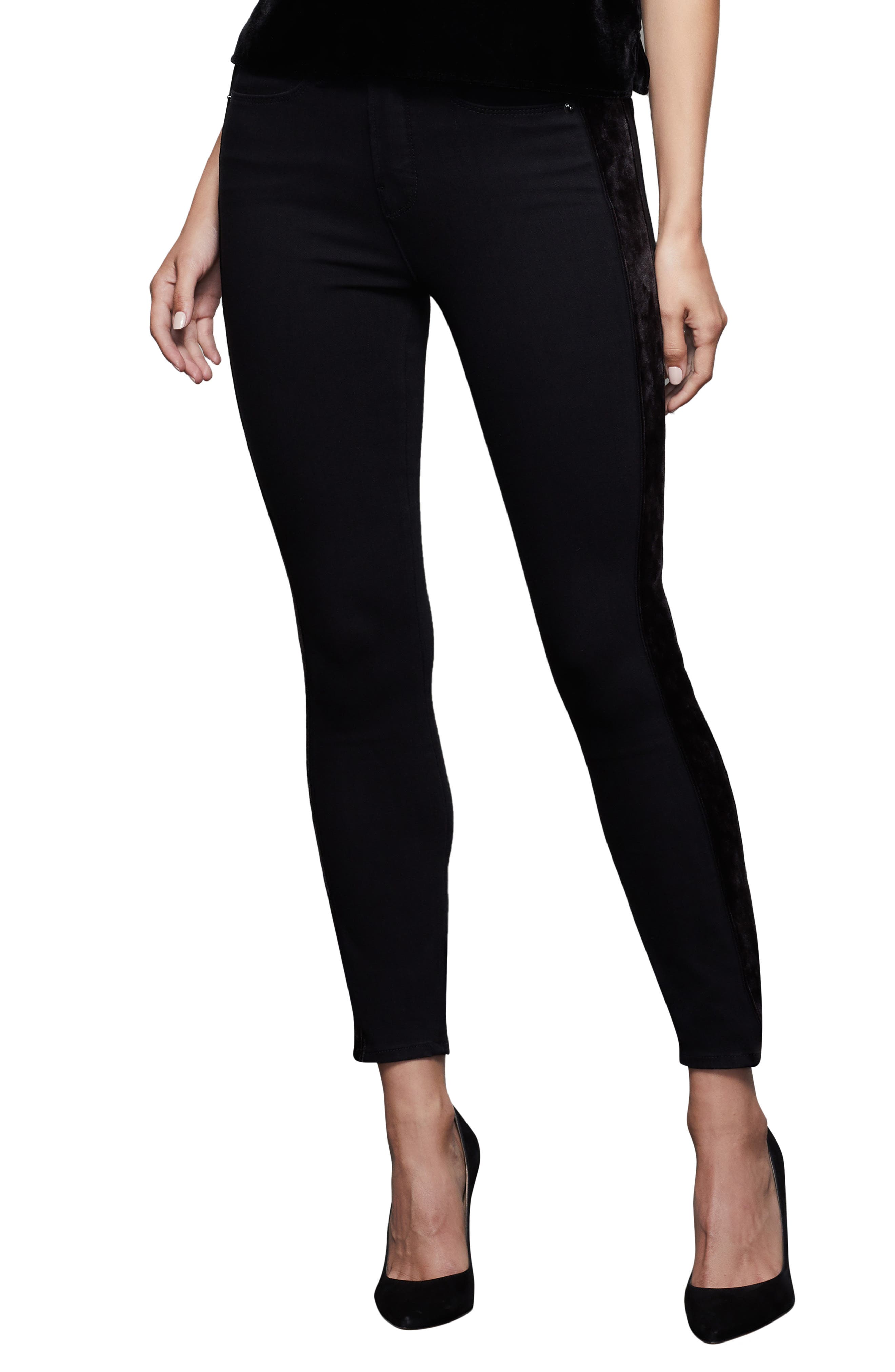 good american black pants