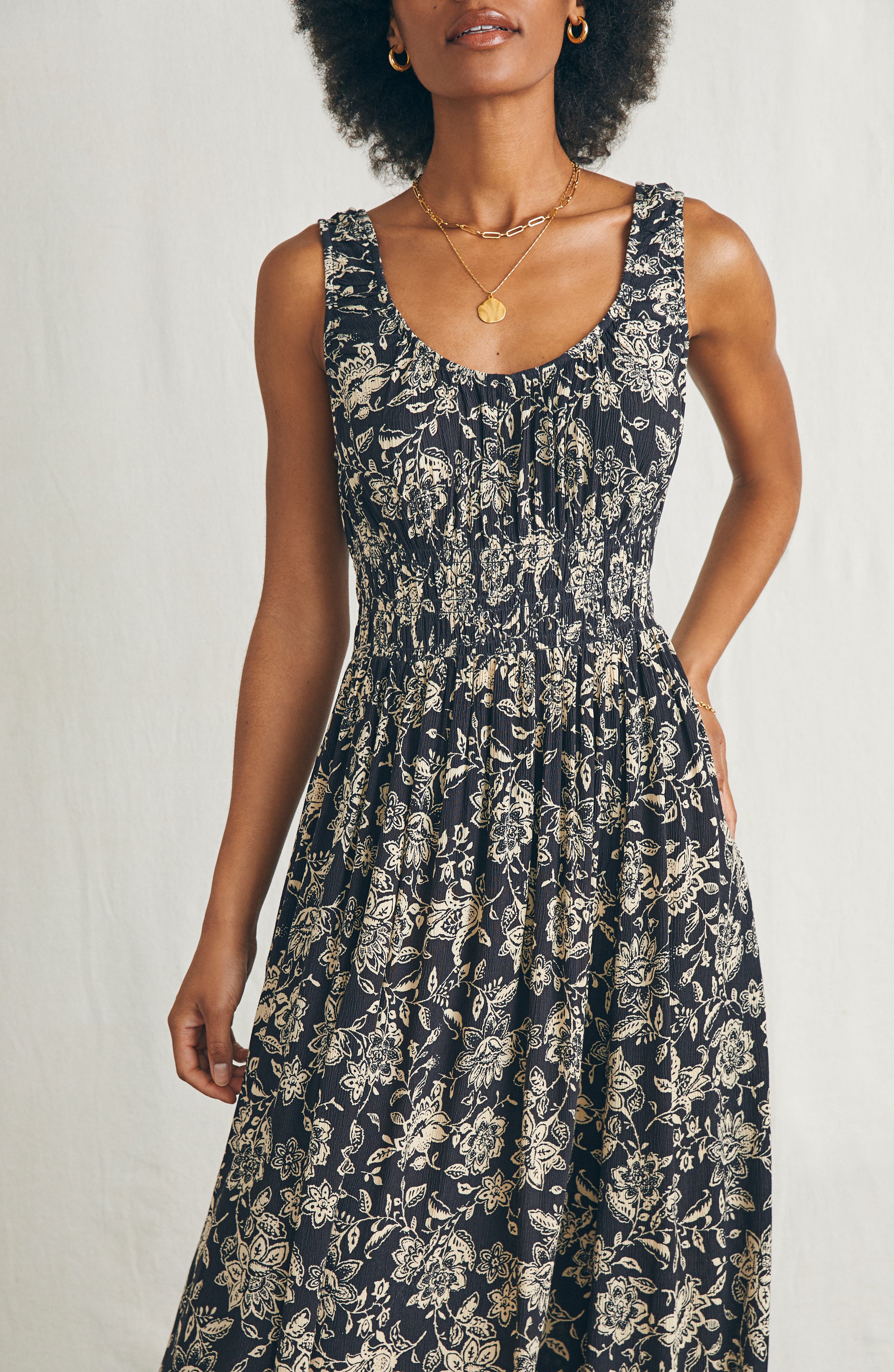 faherty sunseeker midi dress Sunseeker Dress - Sausalito Sunset
