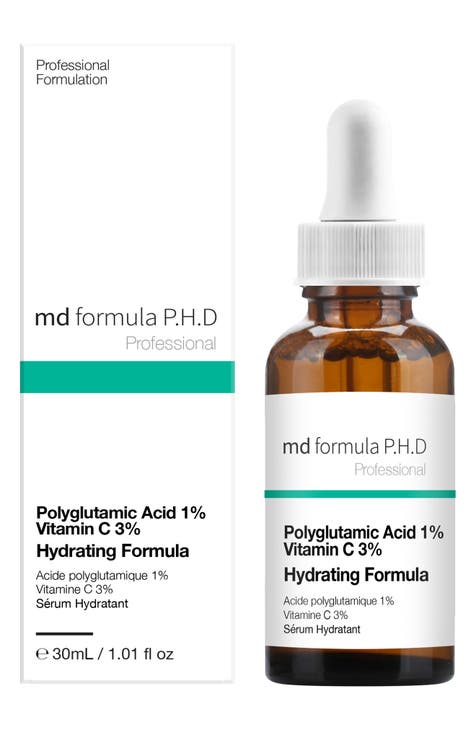 Hydrating Serum with Polyglutamic Acid & Vitamin C