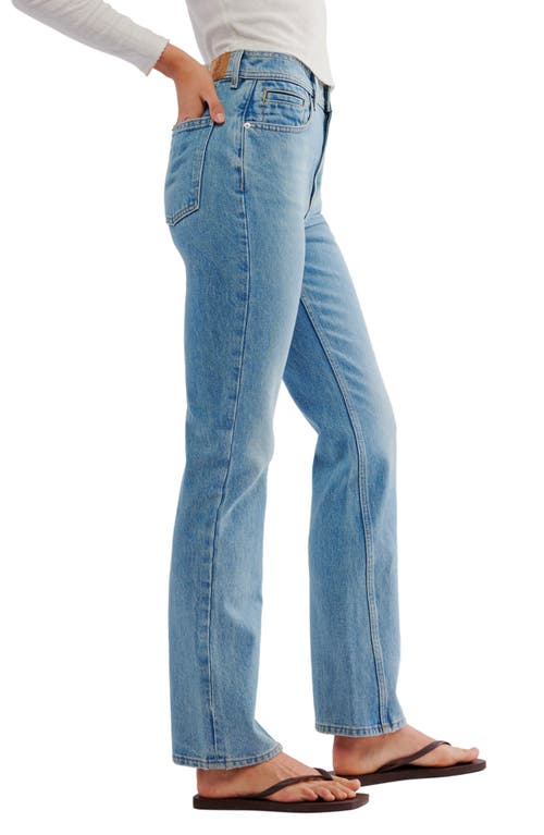 Shop Free People Xena Slim Fit Jeans In Union Blue