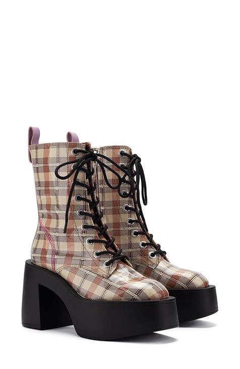 1b60 xl leather platform boots