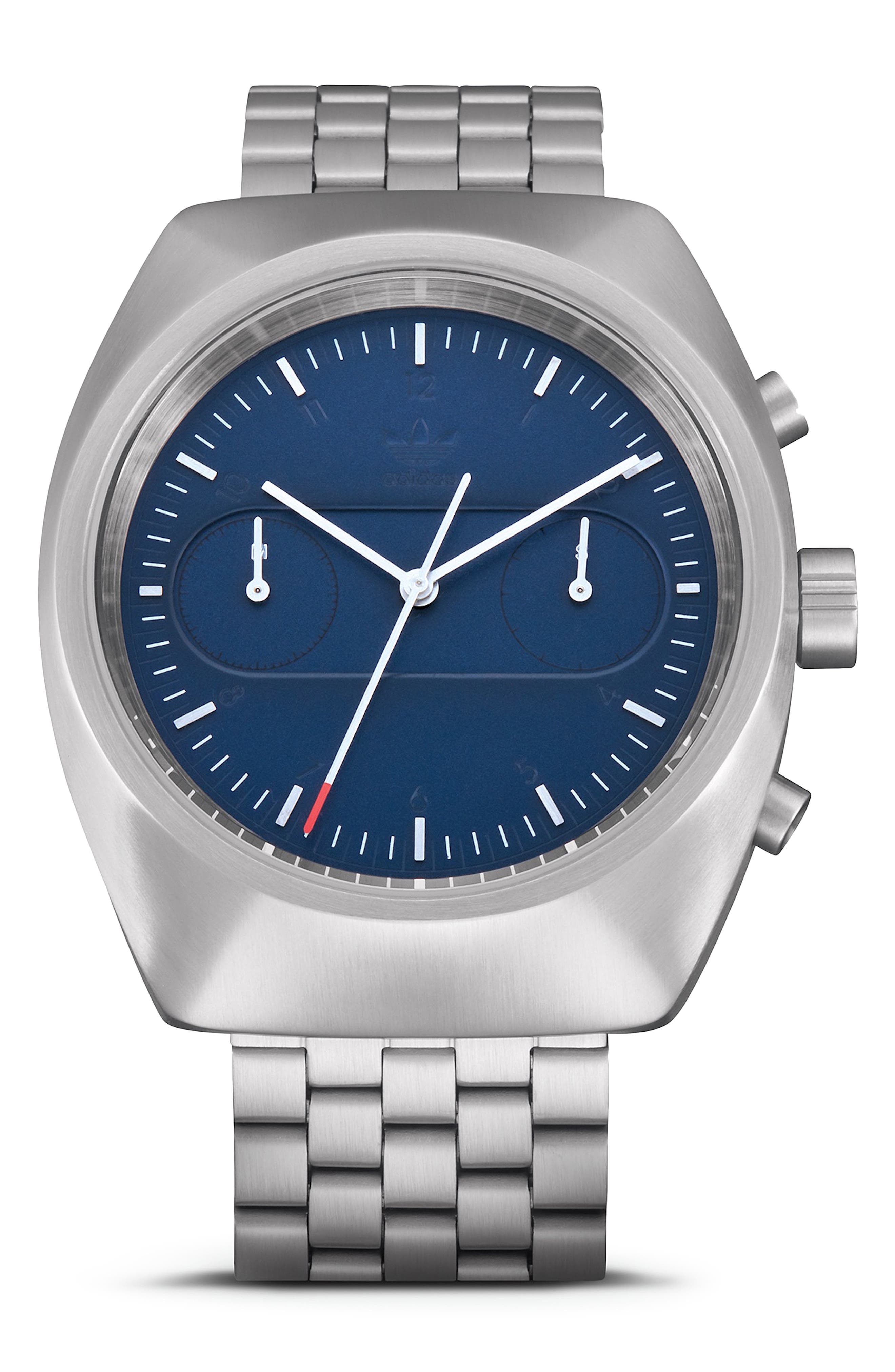 Adidas Process Chronograph Bracelet Watch, 40Mm