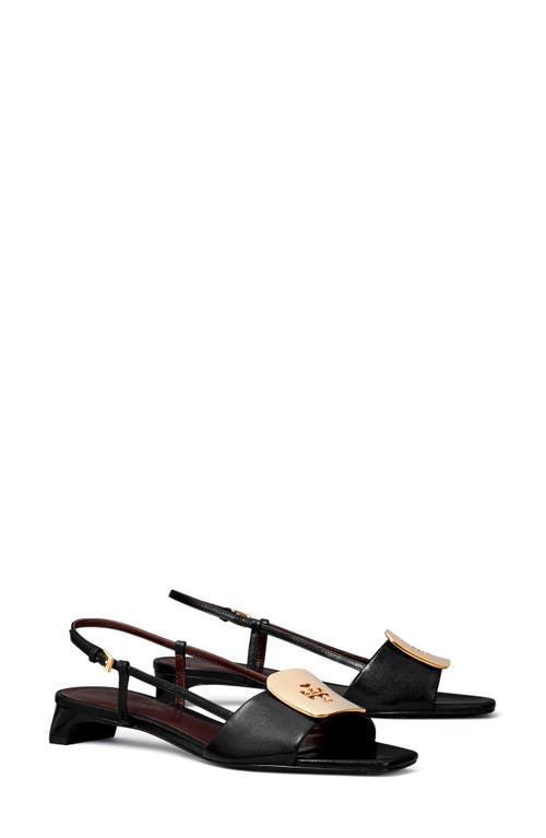 Shop Tory Burch Georgia Slingback Sandal In Perfect Black