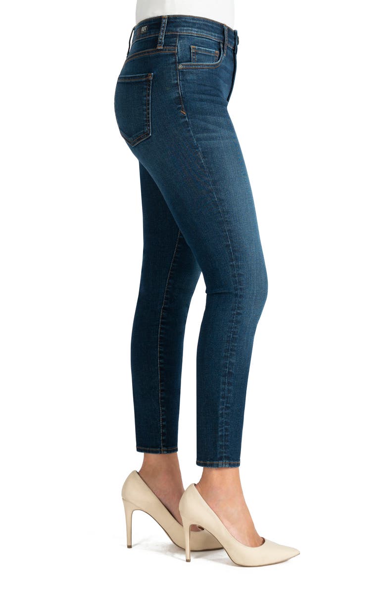 KUT FROM THE KLOTH Donna High Waist Ankle Skinny Jeans, Alternate, color, CIVIC