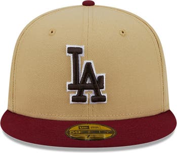 Los Angeles Dodgers New Era MLB Basic Cardinal 59FIFTY Fitted Hat 7