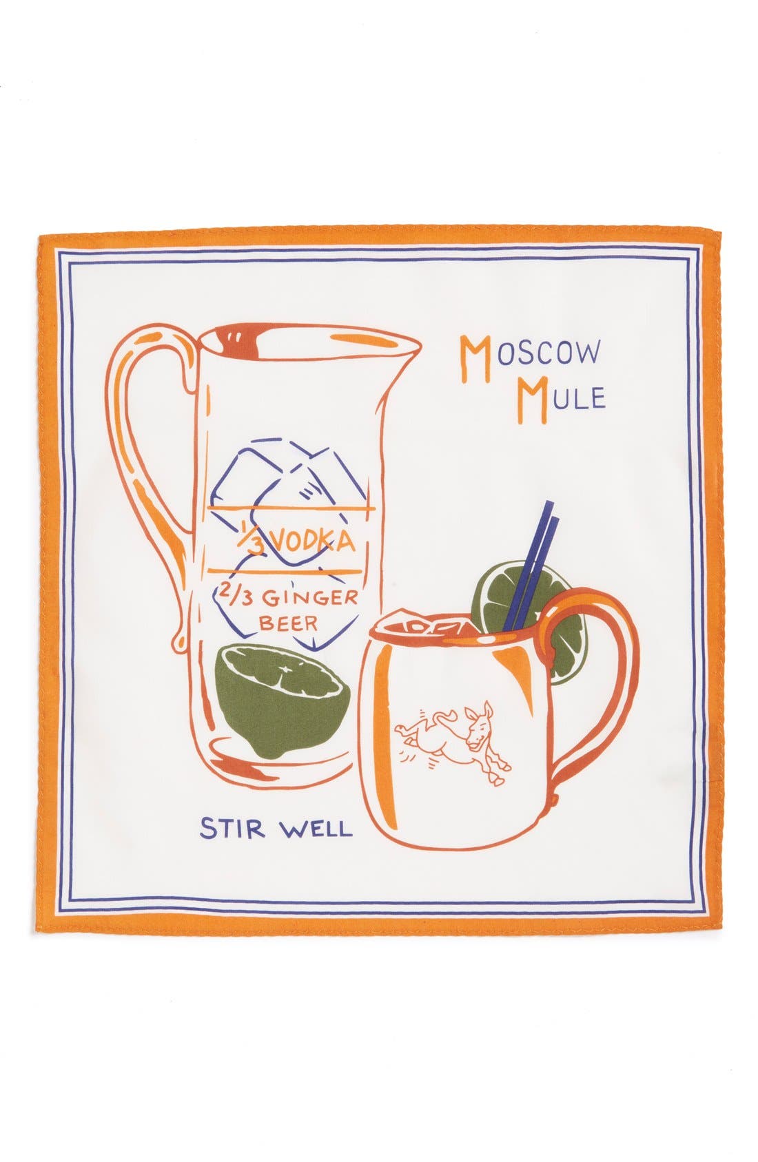 Calibrate 'Moscow Mule' Pocket Square Nordstrom