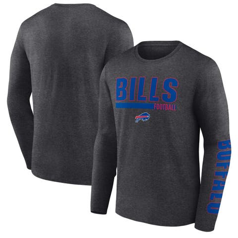 Buffalo Bills Antigua Women's Metallic Logo Victory Crewneck Pullover  Sweatshirt - Heather Gray