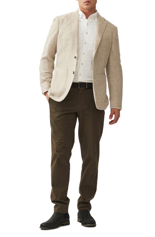 Shop Rodd & Gunn Mt. Mason Sports Fit Wool Sport Coat In Macadamia