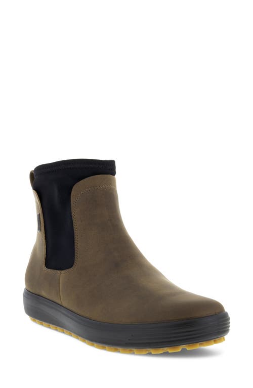 UPC 194890793798 product image for ECCO Soft 7 Waterproof Chelsea Boot in Birch/Black at Nordstrom, Size 5-5.5Us | upcitemdb.com