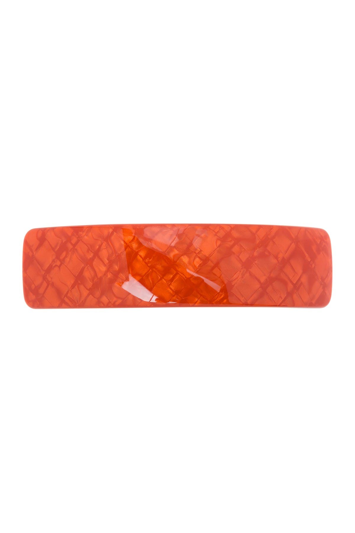 France Luxe Volume Barrette In Frost Coral