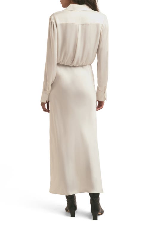 Shop Favorite Daughter Take Me Seriously Long Sleeve Dress In Ivory