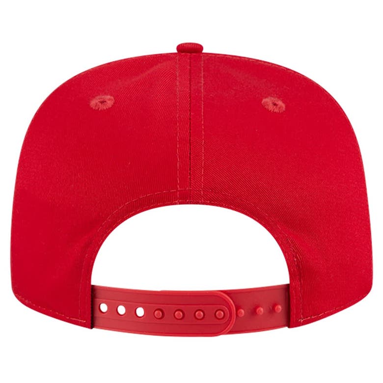 Shop New Era Red New York Red Bulls The Golfer Kickoff Collection Adjustable Hat