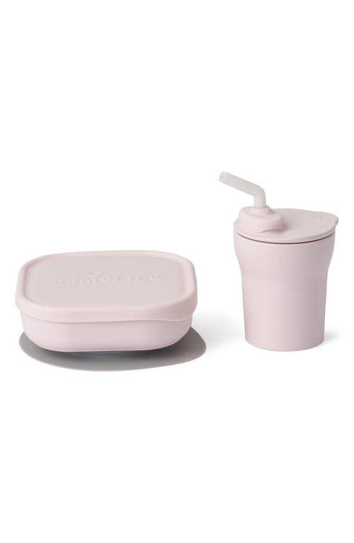 Miniware Sip & Snack Set in Cotton Candy/Cotton Candy at Nordstrom