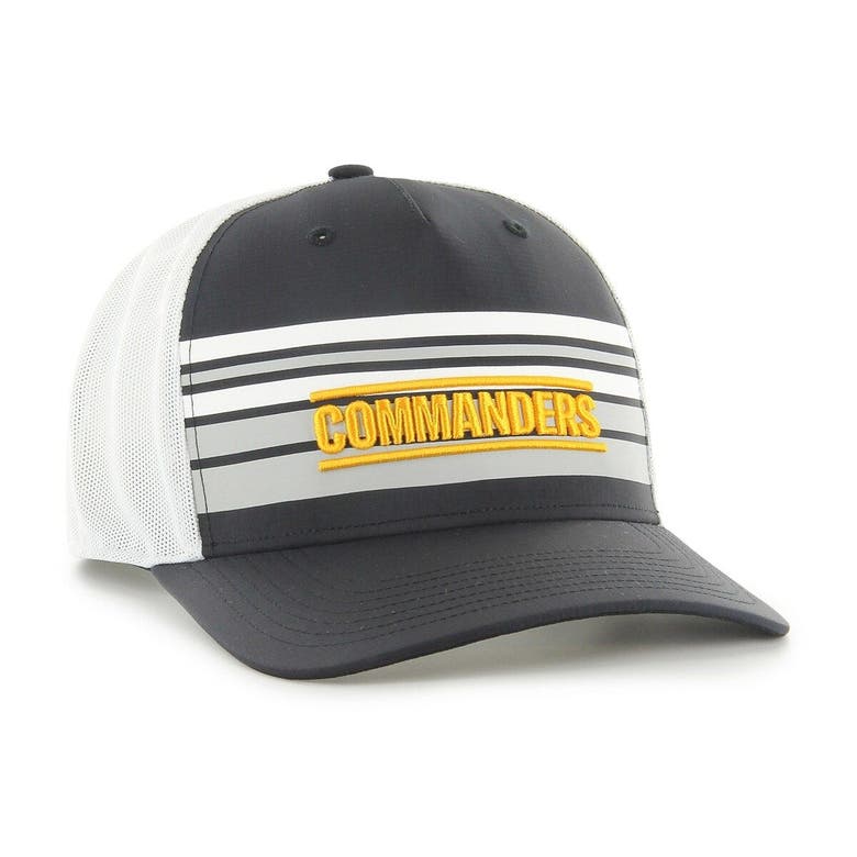 '47 Men's Washington Commanders Trucker Adjustable Hat - Black - Each