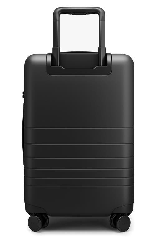 Monos 23-inch Hybrid Spinner Carry-on In Midnight Black