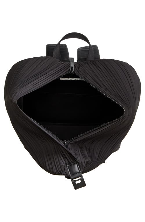 Shop Issey Miyake Pleats Please  Pleated Backpack In Black