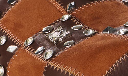 Azalea Wang Fischer Patchwork Clog In Tan