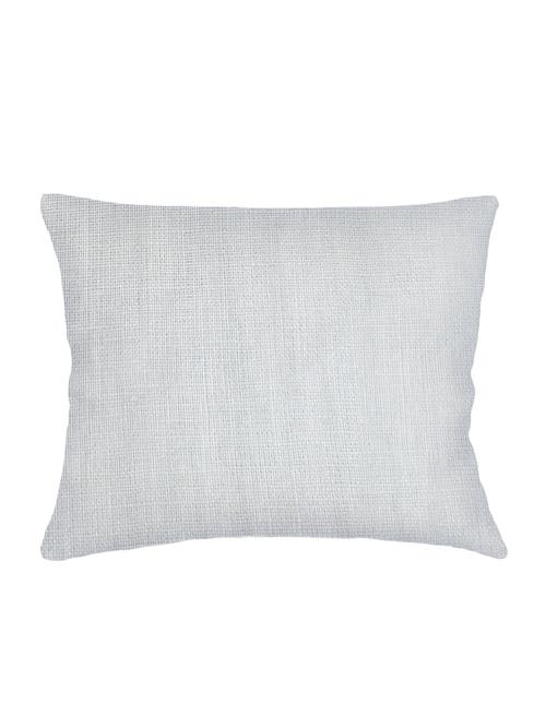 Anaya So Soft Linen Dutch Euro Pillow Down Alternative Insert In Light Grey